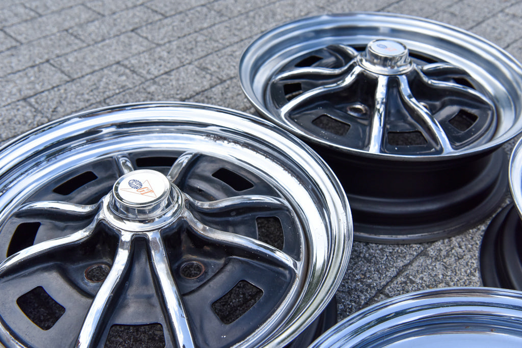 EMPI スプリントスターホイールSet(クローム) 15inch x 4.5J – GARAGE
