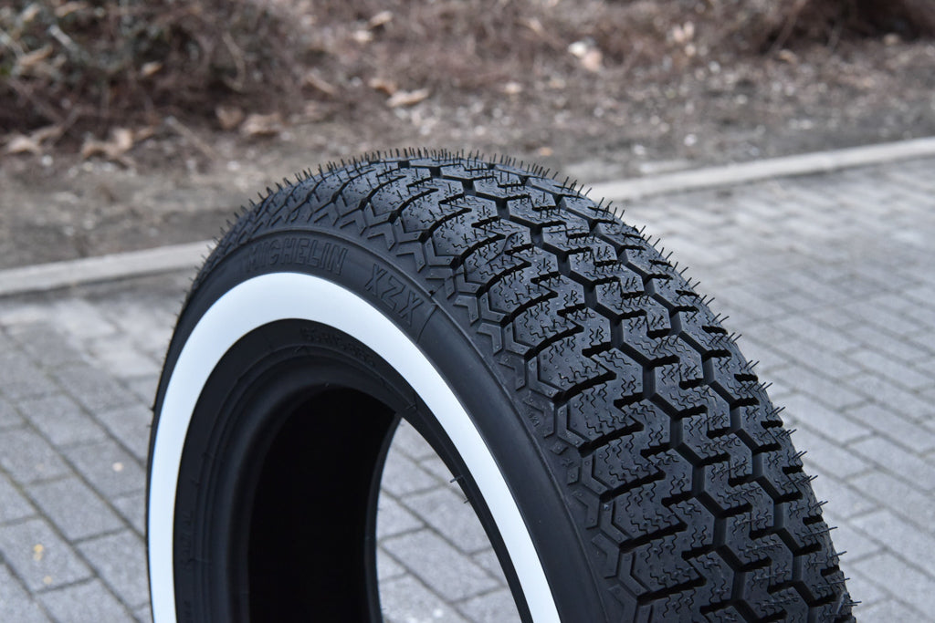 Michelin XZX “28mm” Whitewall 165SR15