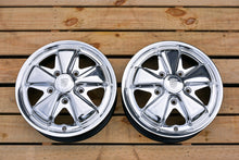 画像をギャラリービューアに読み込む, 【GARAGE VINTAGEオリジナル】911 Style Wheel Set "King Crab"(ミラーポリッシュ) 15inch x 4.5J W/センターキャップ