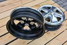 画像をギャラリービューアに読み込む, 【GARAGE VINTAGEオリジナル】911 Style Wheel Set "King Crab"(ミラーポリッシュ) 15inch x 4.5J W/センターキャップ