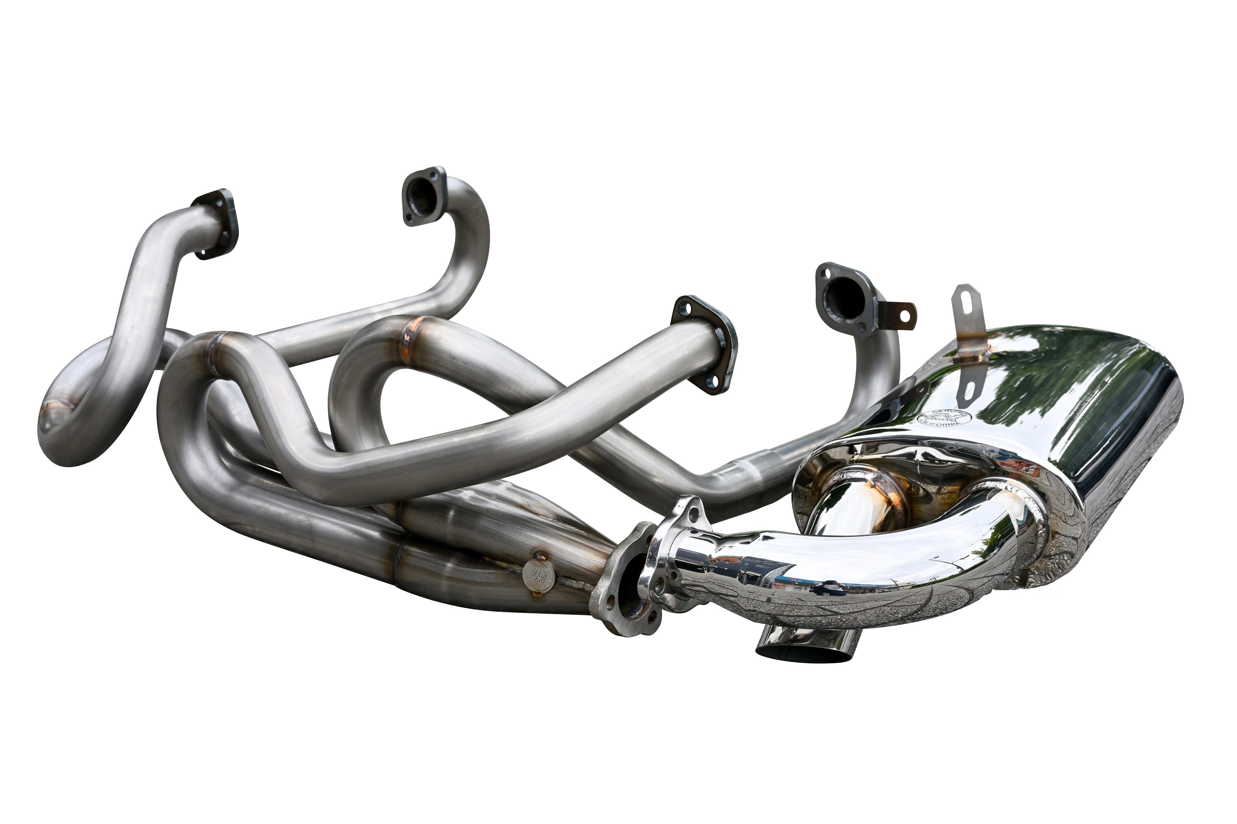 L235S エッセ J works auto juwell ステン マフラー(社外品