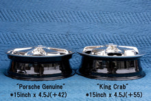 画像をギャラリービューアに読み込む, Porsche Fuchs Wheels 15inch x 4.5J &quot;King Crab&quot;