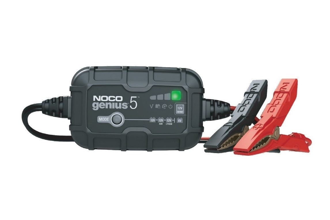 NOCO genius 5 バッテリーチャージャー 6V u0026 12V 5A – GARAGE VINTAGE