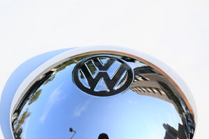New VW純正 クロームホイールキャップ "ロゴマークペイント済み"